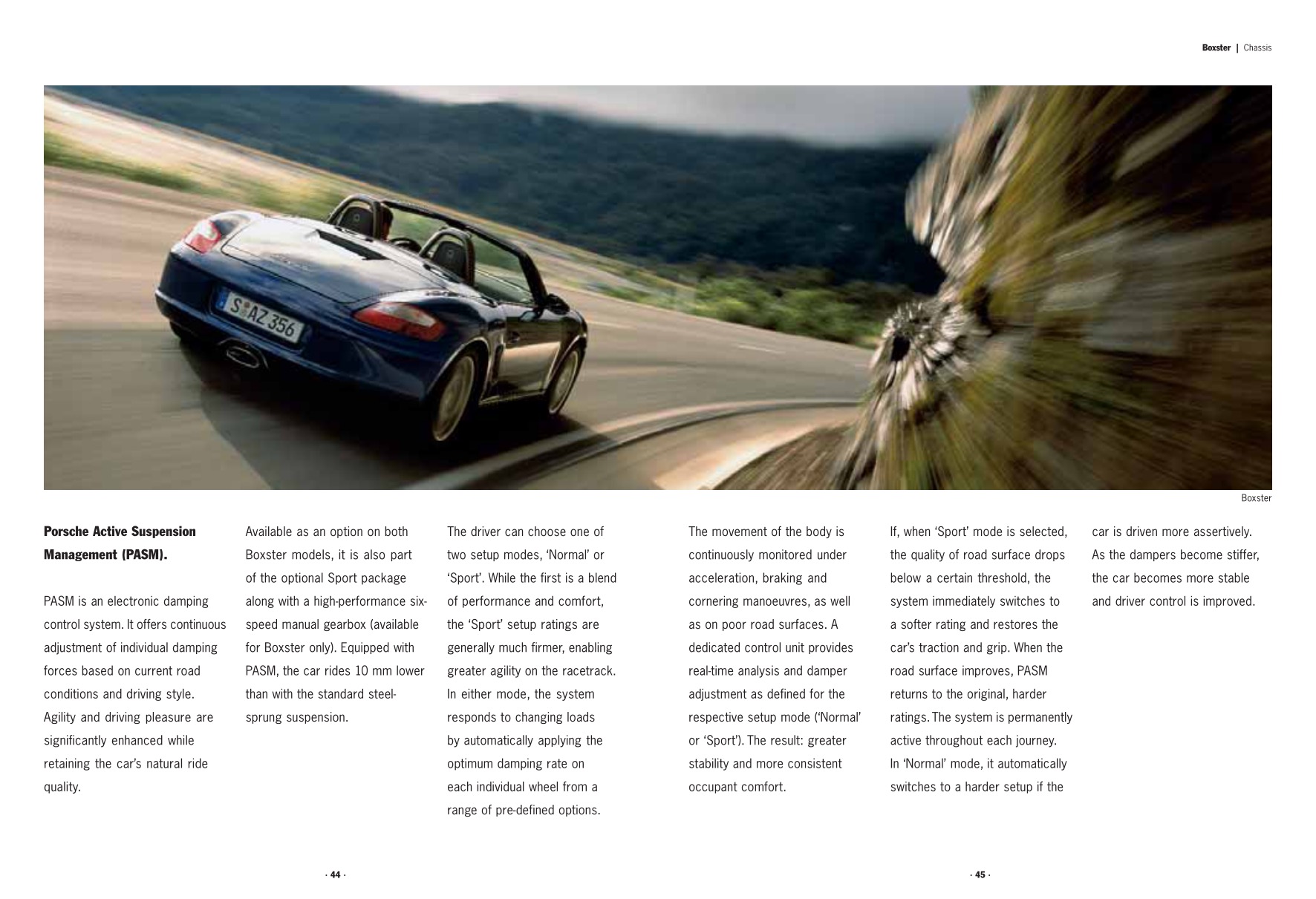 2007 Porsche Boxster Brochure Page 23